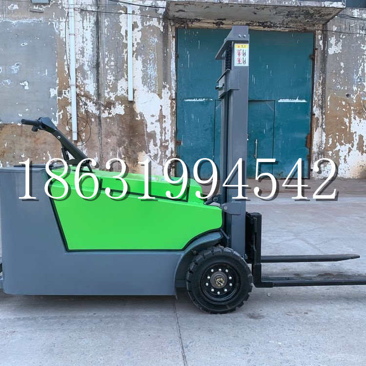 福田区小型电动叉车1吨2吨步行站驾式电瓶堆高充电装卸车液压升降车铲车